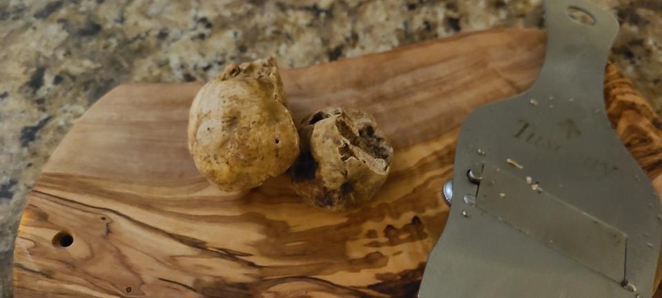 It's truffle season at Casa Cotzelli in North Naples.