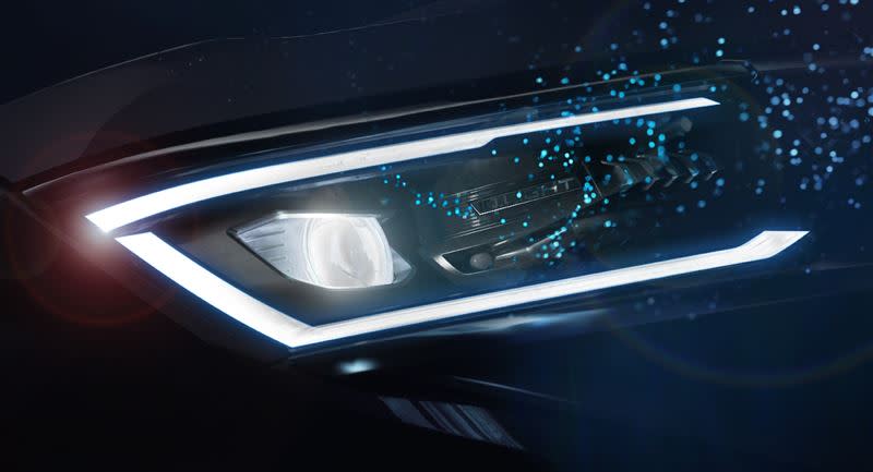 福斯第2代Amarok將導入IQ.Light Matrix矩陣式LED頭燈。（圖／翻攝自Volkswagen官網）