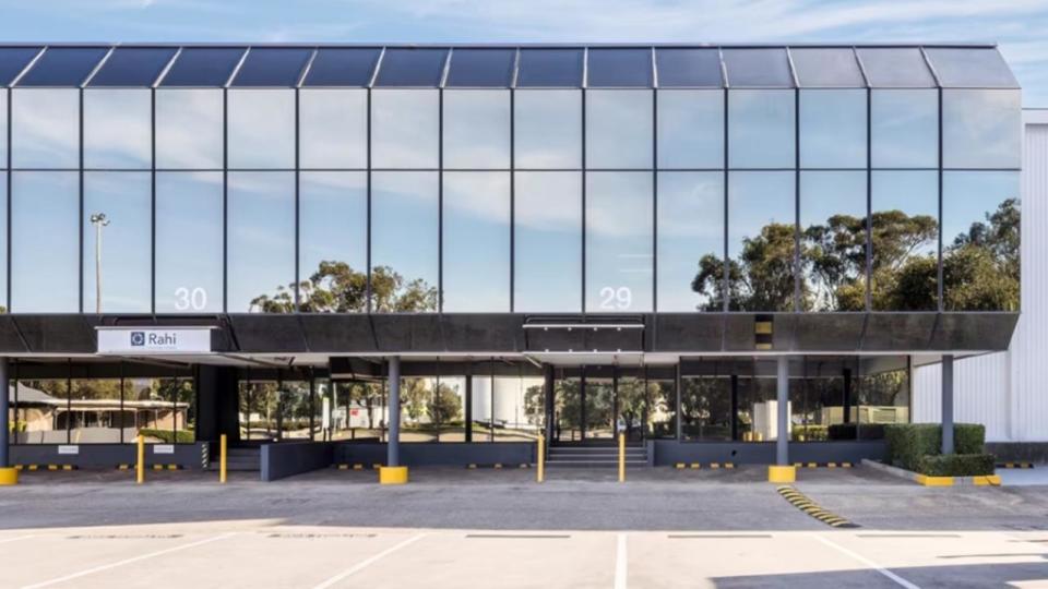 A Sydney businessman was allegedly kidnapped on Monday morning by three men in balaclavas as he was arriving at work in Slough Business Park at Silverwater (pictured).