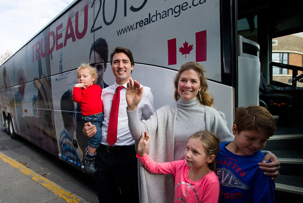 Justin y Sophie Trudeau