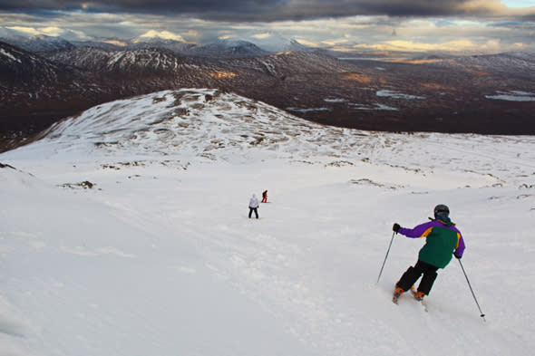 scotland mountains get more snow than sochi, scotland weather