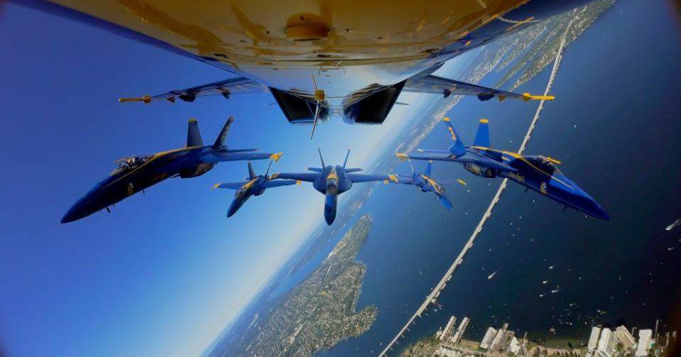 “The Blue Angels” also made $1.3 million this weekend. AP