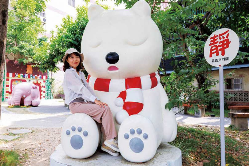 「沉睡森林主題公園」裡的可愛動物們，睡著時的萌樣，彷彿讓世界都靜止下來。（圖／林士傑攝）