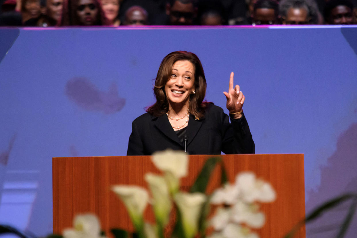 Kamala Harris MARK FELIX/AFP via Getty Images