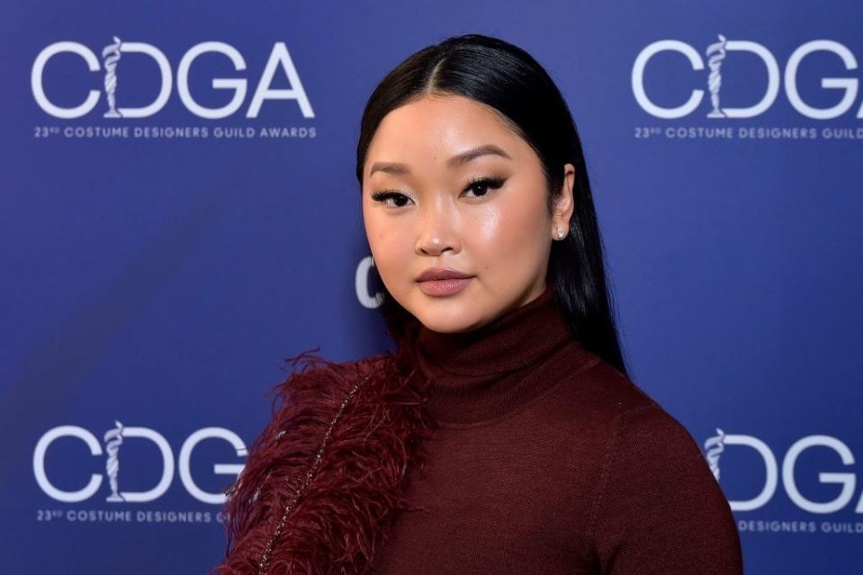 Closeup of Lana Condor