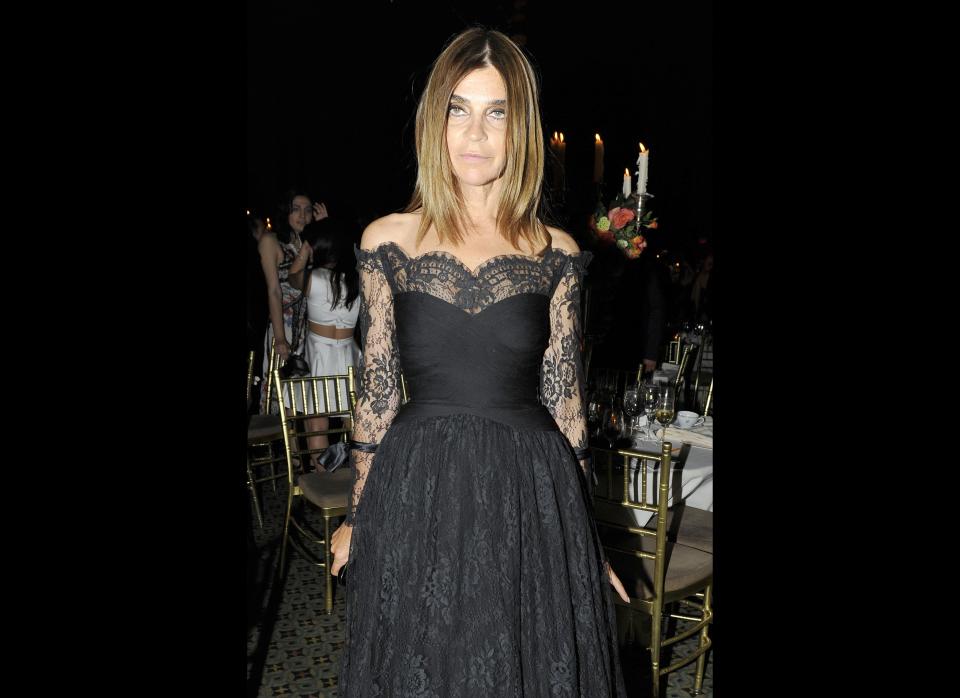 Carine Roitfeld has kept busy since leaving from her coveted position as editor-in-chief of <em>Vogue</em> Paris, including putting the finishing touches on her new book, "Irreverent." The tome documents the past 30 years of her career in photos -- from family album snaps to her most controversial fashion spreads, the book is a personal look inside the life of the chic Parisian. (Patrick McMullan photo)