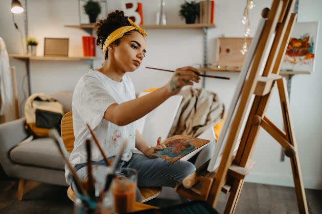 Instead of feeling the pressure to foster a suitable hobby in the eyes of others, think about the activities that bring you enjoyment and feel like self-care. (Photo: mixetto via Getty Images)