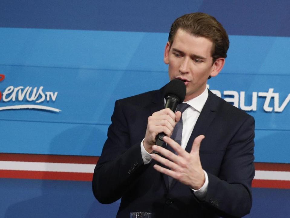 New leader: Sebastian Kurz (REUTERS)