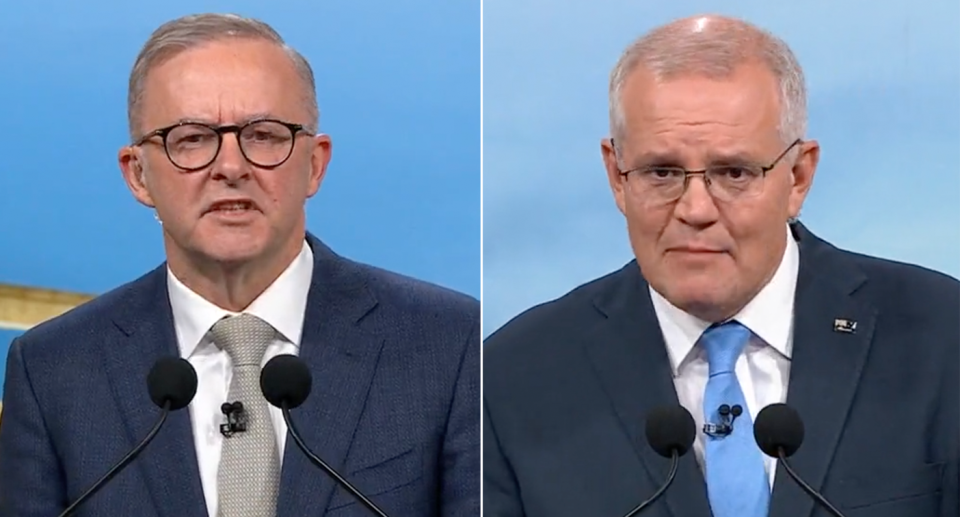 The second and final leaders debate left a lot of viewers underwhelmed. Source: Channel Nine