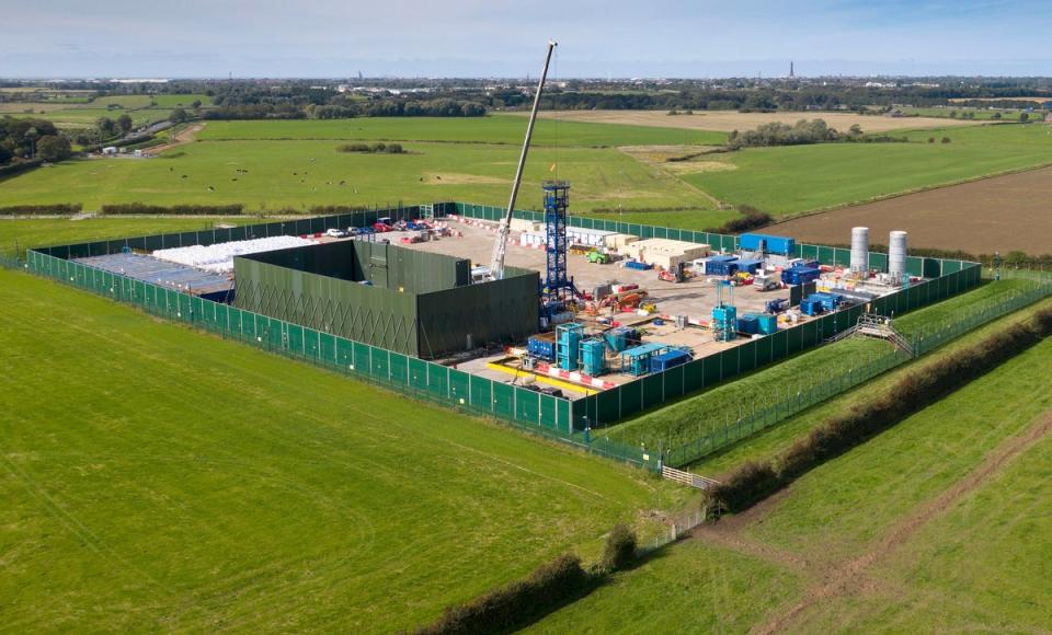 Last month the government lifted the ban on fracking (Getty)