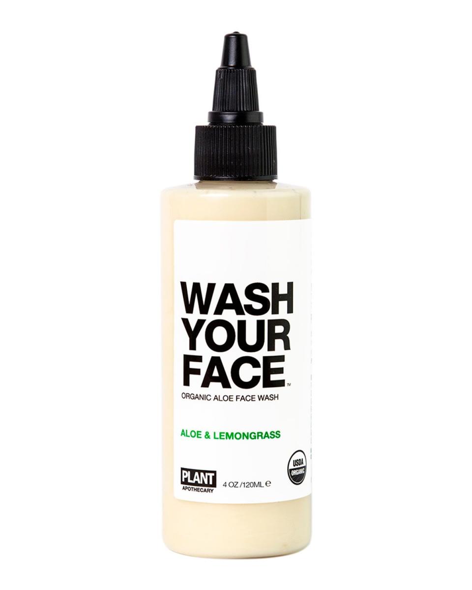 Wash Your Face Organic Aloe Face Wash