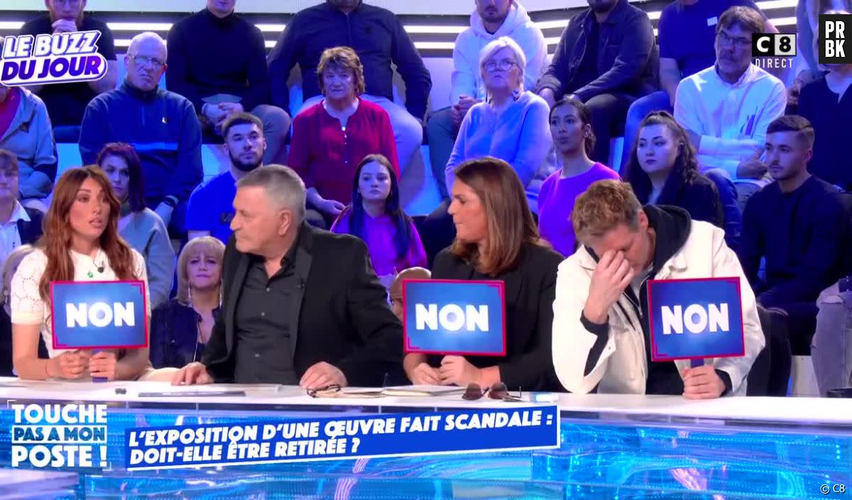 "Je l'enc*le" : un chroniqueur de TPMP pète un plomb et laisse exploser sa colère en plein direct - C8