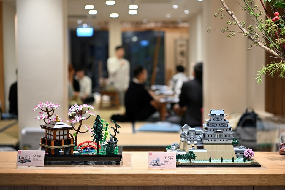 展示兩款全新以日本名勝為主題的盒組—LEGO®Architecture姬路城和LEGO® Icons寧靜庭園。