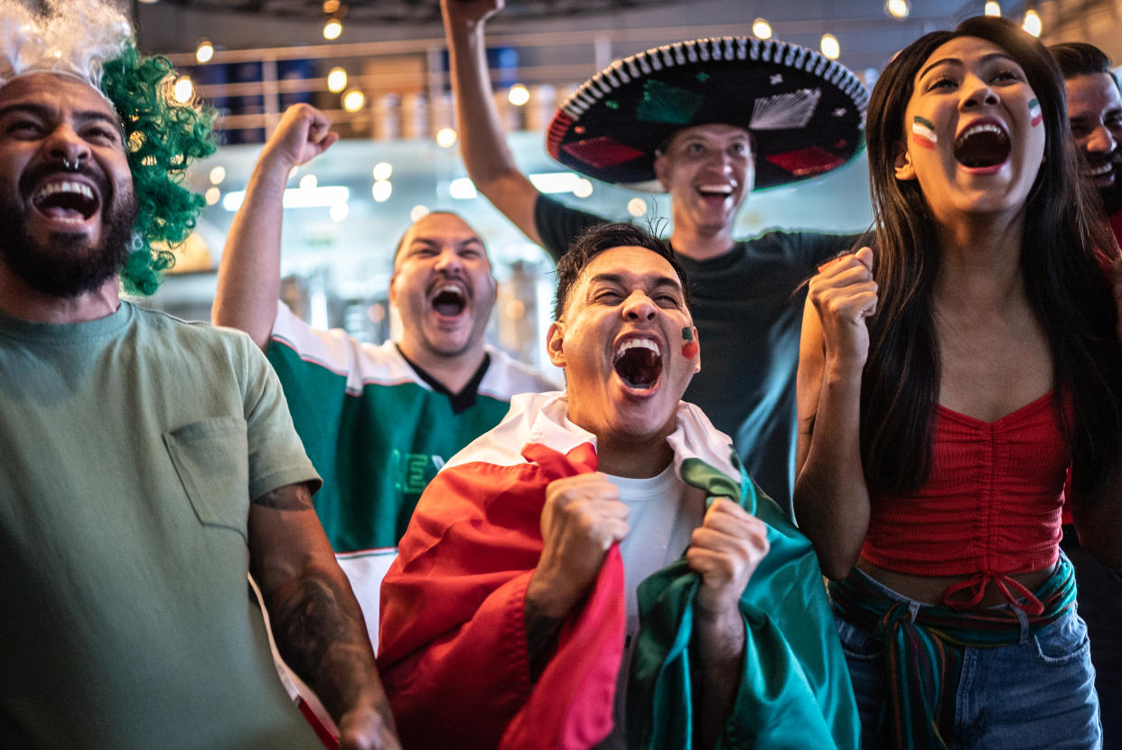 Todos los aficionados estamos listos para cantar los goles de la selección mexicana en Qatar. / Imagen: Getty Images 