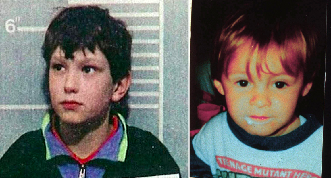 <em>Jon Venables (left), who murdered toddler James Bulger (right) has been jailed for a second time for possessing child abuse images (PA/Rex)</em>