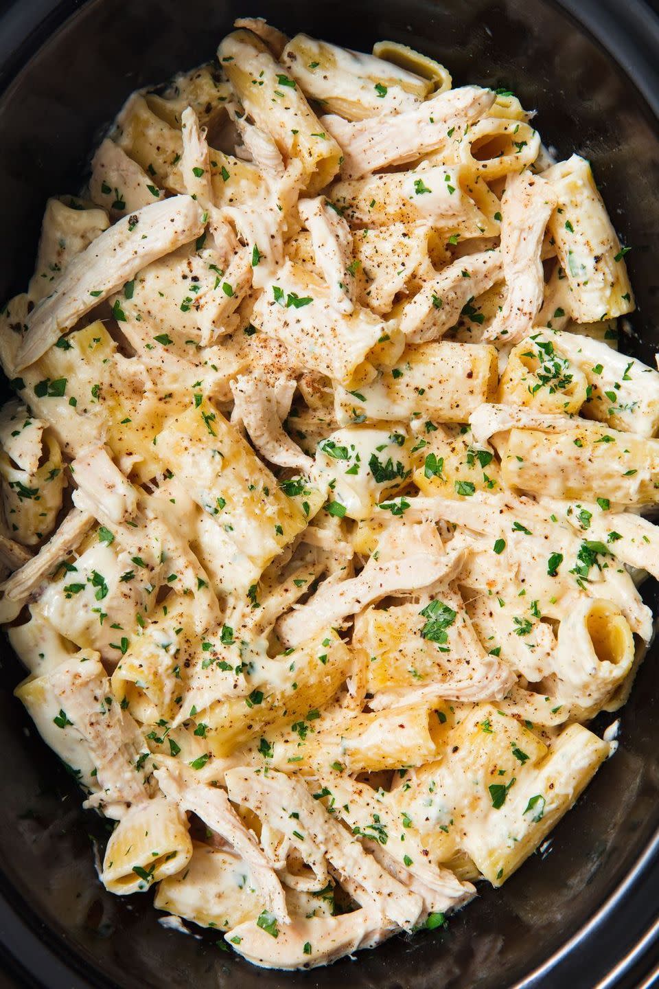 Slow-Cooker Chicken Alfredo