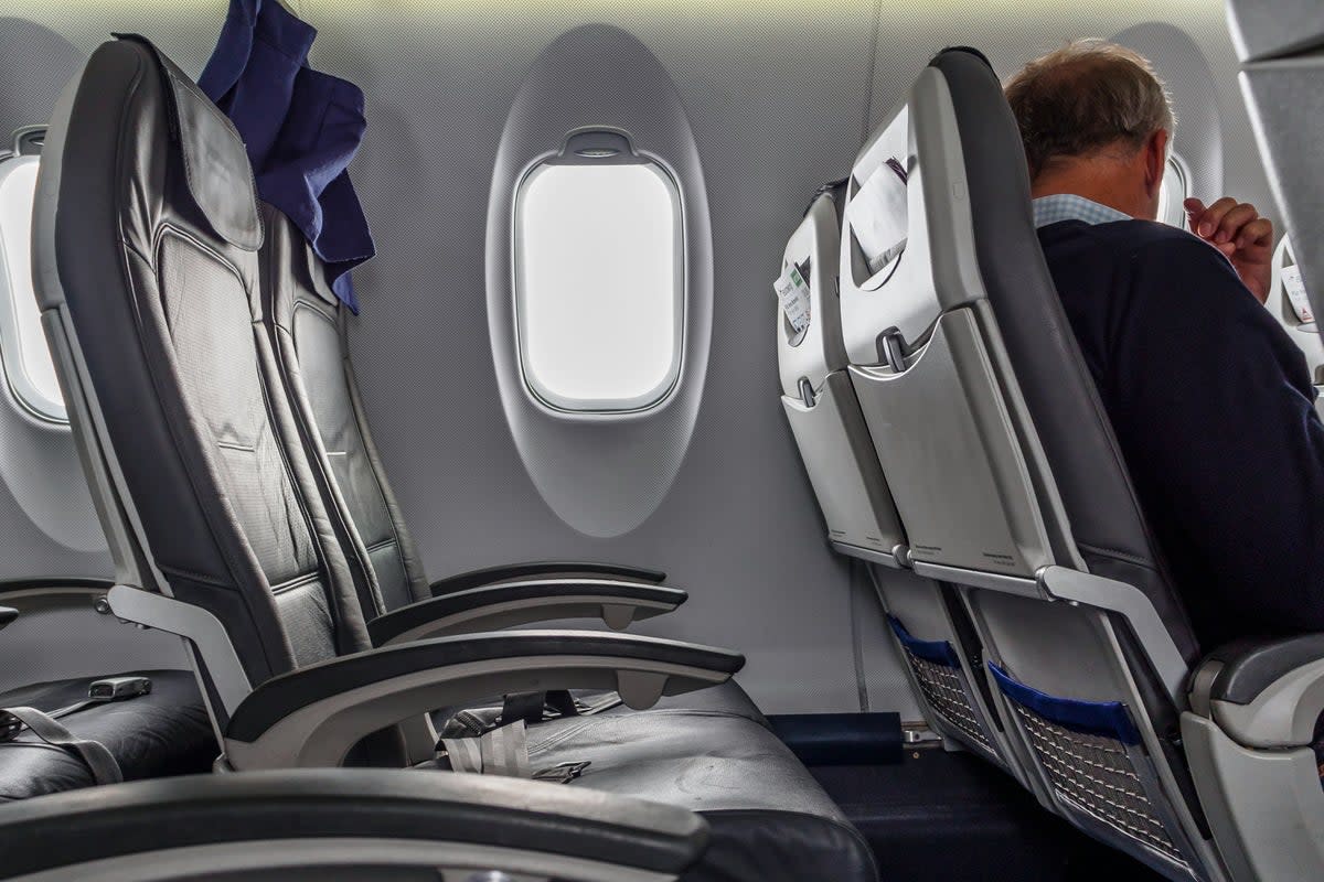 The rules outlined that no person could use two armrests – even the passenger in the middle seat  (Alexander Schimmeck)