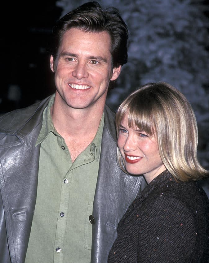 Jim Carrey y Renée Zellweger