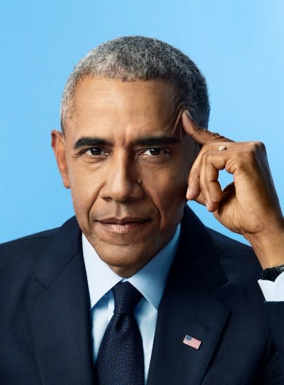 Portrait of Barack Obama