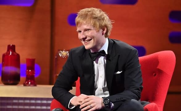 英國流行樂壇創作歌手紅髮艾德（Ed Sheeran）確診新冠肺炎。（圖／翻攝自IG／teddysphotos）