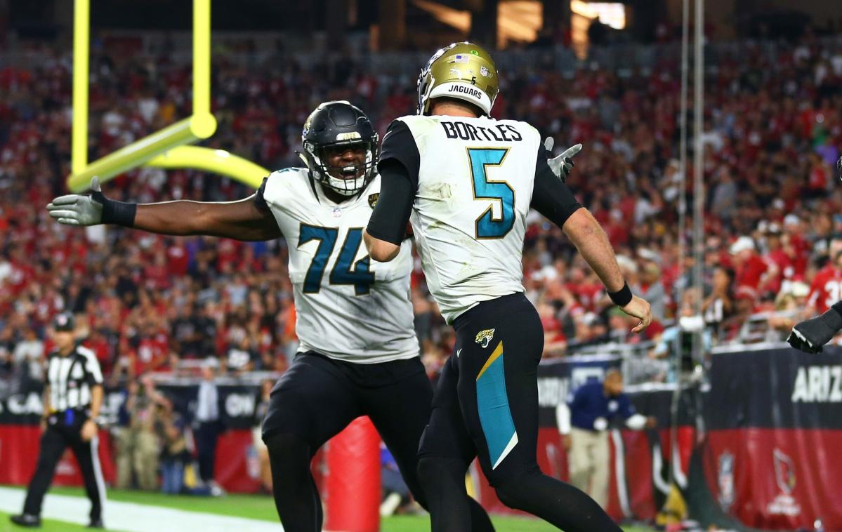 Jaguars triplet of Bortles, Robinson, Hurns is 9th best in the NFL