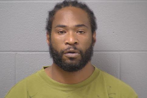 Nathaniel Hill, mugshot via Will County Jail