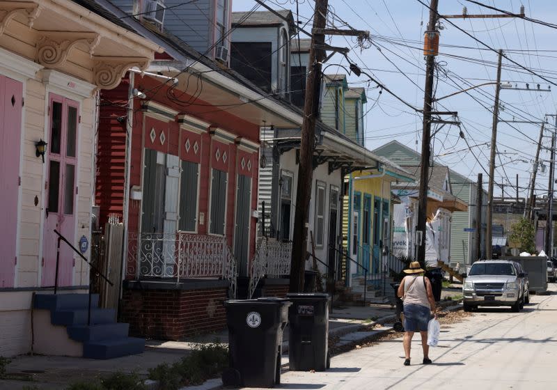 Scenes of the aftermath of hurricane Ida in Louisiana, U.S.