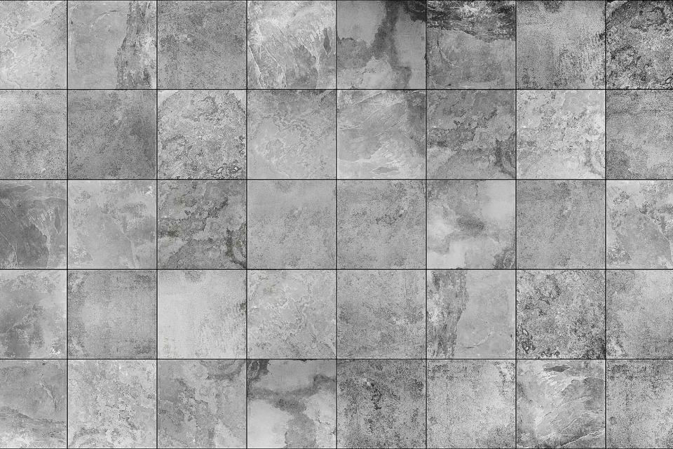 Marble tile grey