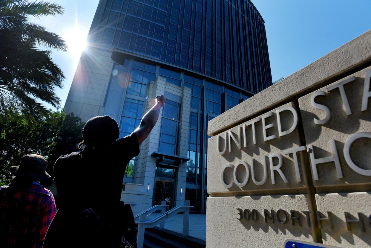 The Federal Courthouse in Jacksonville, Florida.