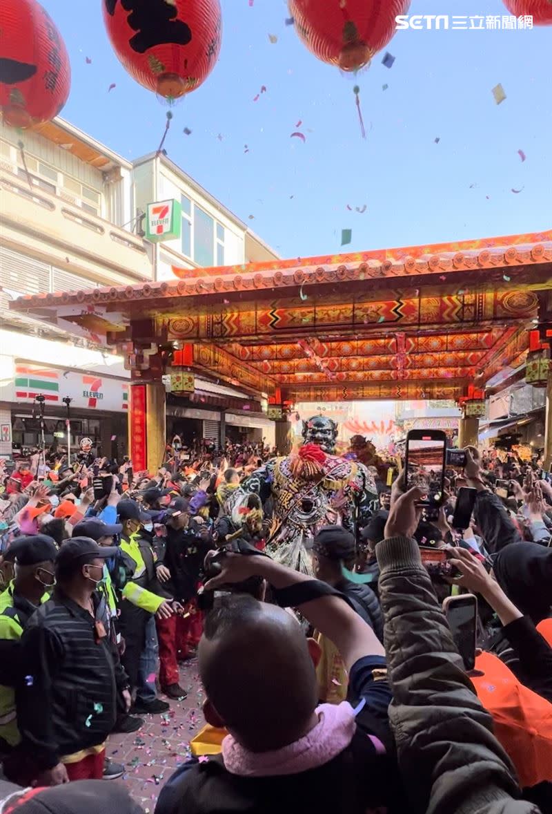 白沙屯媽祖回鑾。（圖／記者鄭尹翔攝影）