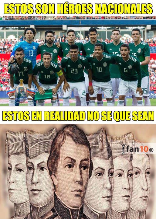 Memes Alemania vs México