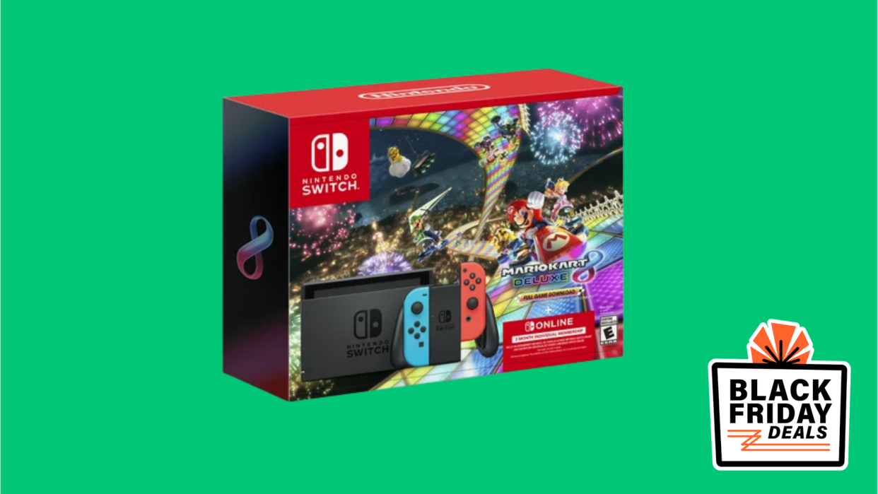 Get savings on a Nintendo Switch this Black Friday.