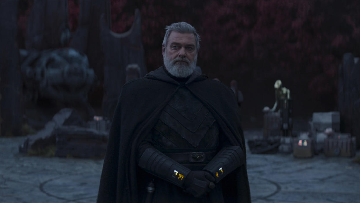  Ray Stevenson as Baylan Skoll in Ahsoka. 