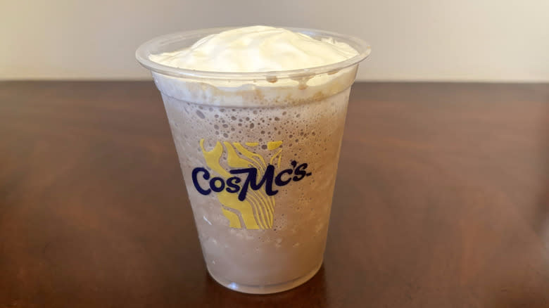 CosMc's cold brew frappe