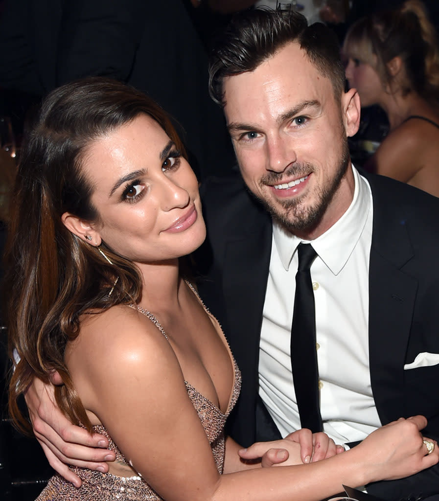 Lea Michele and Matthew Paetz