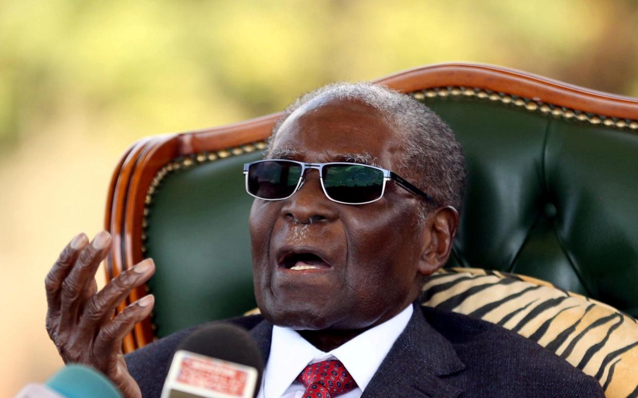 Zimbabwe's former president Robert Mugabe has changed his tune on his successor - REUTERS