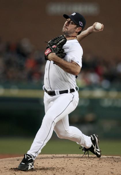 Justin Verlander gave up one run and three hits in seven innings against the A's. (Reuters)