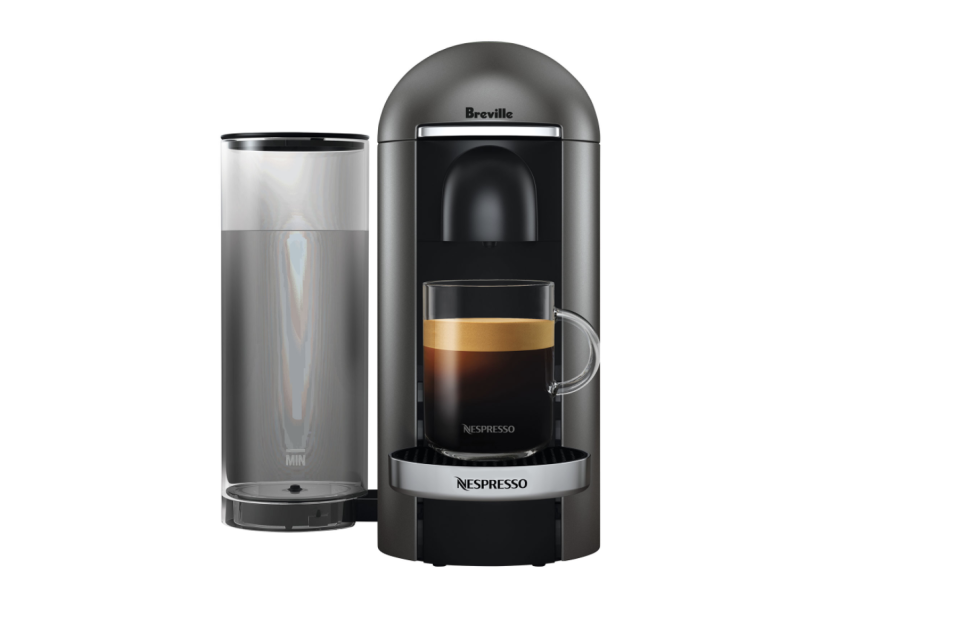 Breville Nespresso VertuoPlus Deluxe Coffee System - Titan/Black
