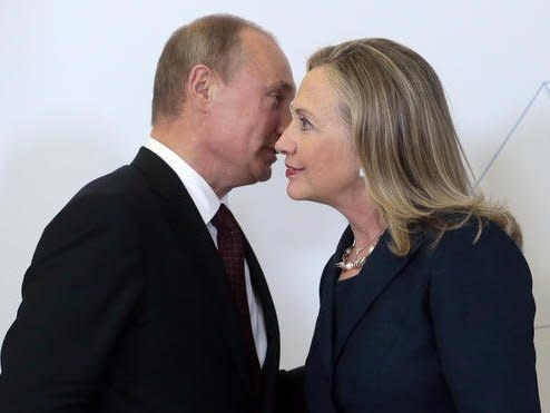 putin clinton