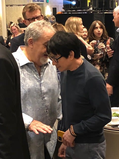 (L-R) John Landau and Ke Huy Quan