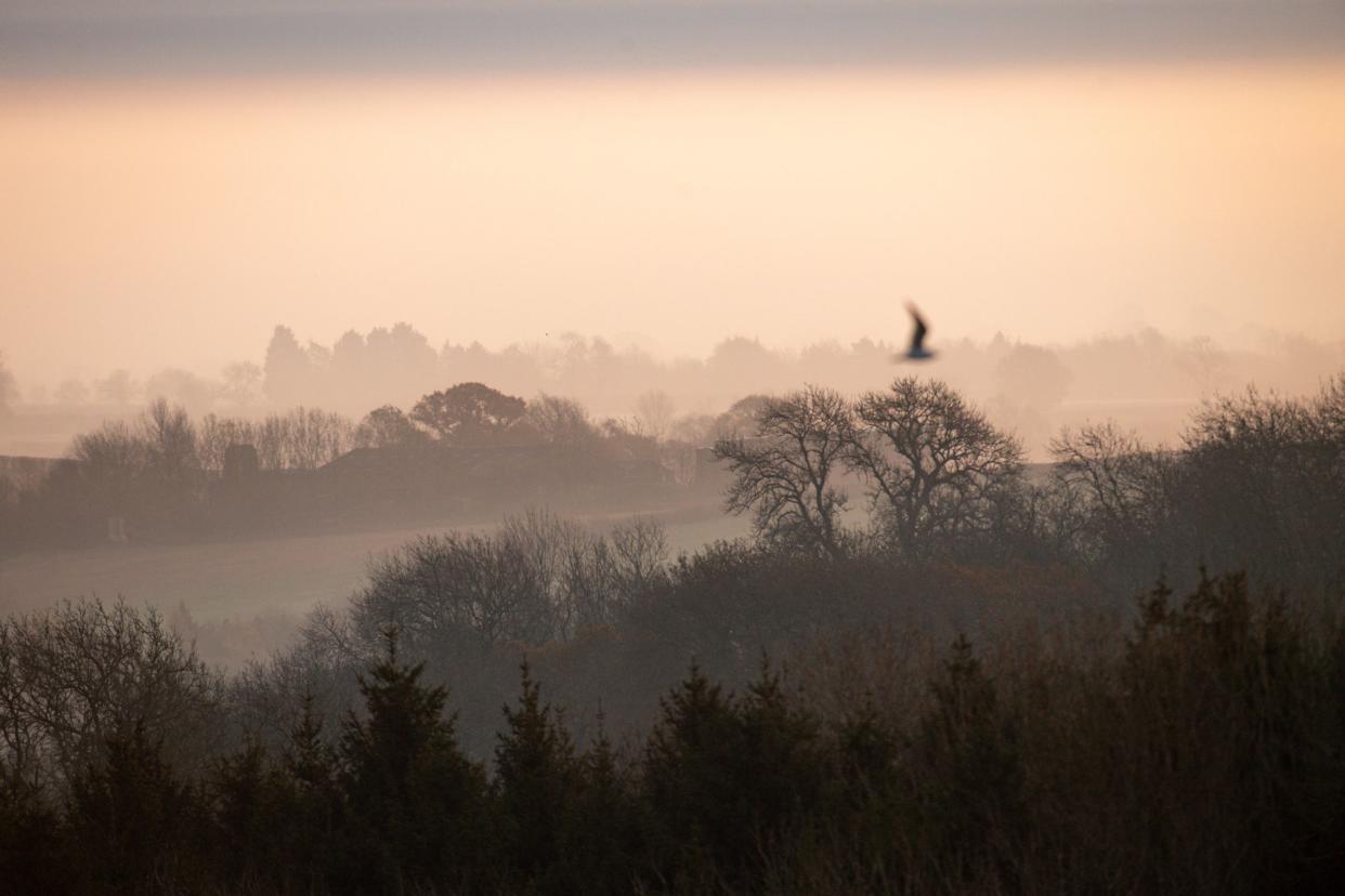 Brits have woken to frosty mornings over the past week: PA