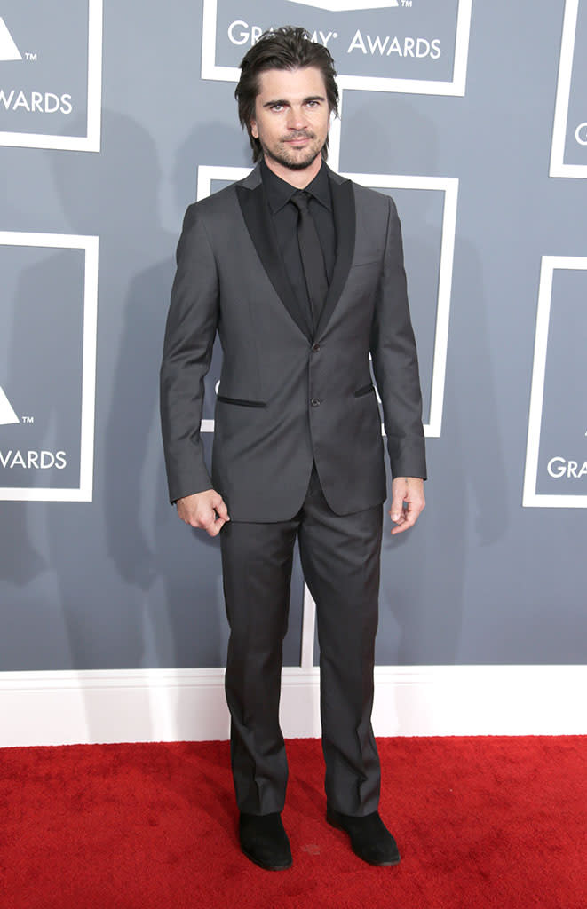 The 55th Annual GRAMMY Awards - Red Carpet: Juanes