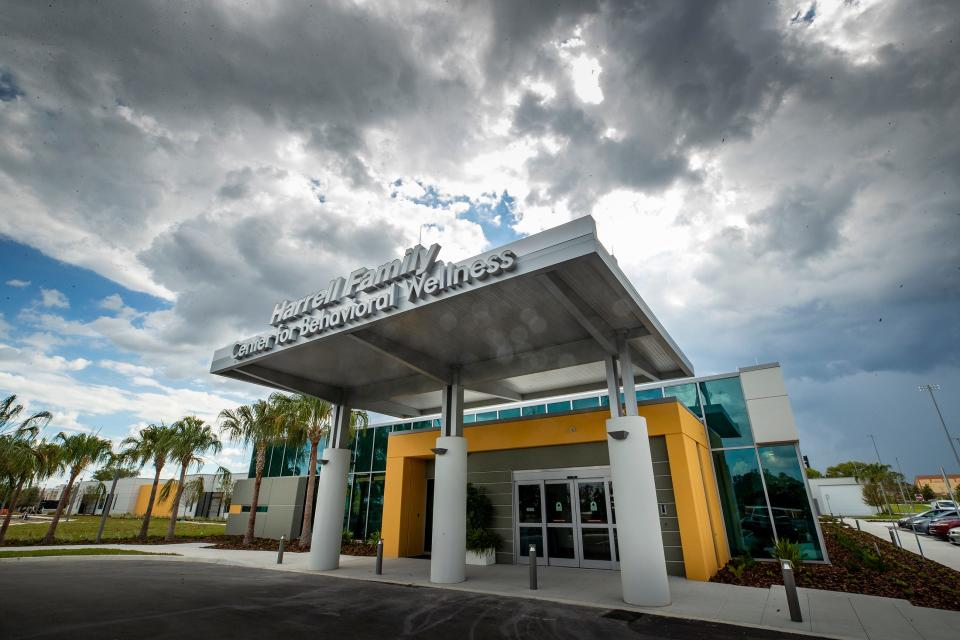 Harrell Family Center for Behavioral Wellness in Lakeland Fl. Tuesday August 16,  2022. Lakeland Regional Health has finished construction of its new Center for Behavioral Health and Wellness on its main campus. ERNST PETERS/ THE LEDGER