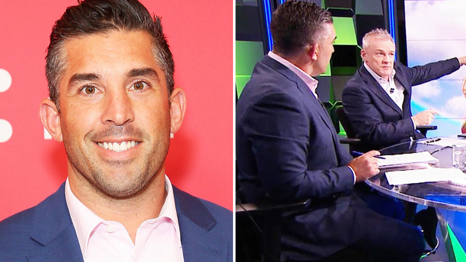 Braith Anasta, pictured here on NRL 360.