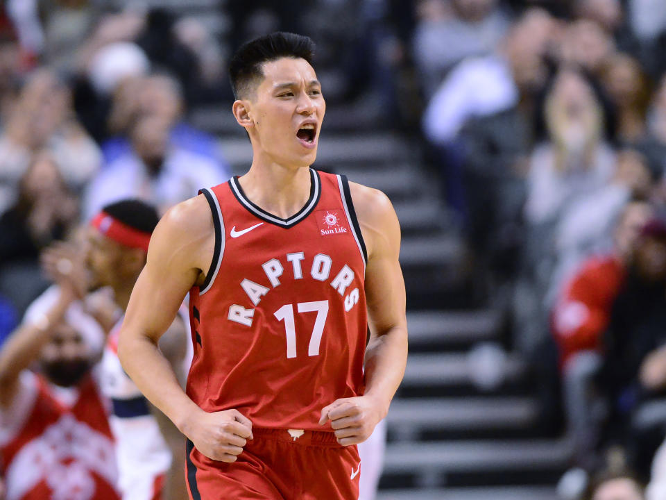 Toronto Raptors guard Jeremy Lin could be a big factor down the stretch. (Frank Gunn/The Canadian Press via AP)