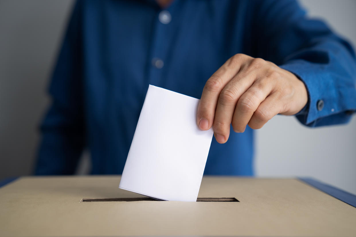 CDU und AfD liefern sich vor der Landtagswahl in Sachsen-Anhalt ein Kopf-an-Kopf-Rennen. (Symbolbild: Getty Images)