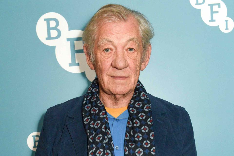 <p>Nicky J Sims/Getty</p> Ian McKellen ttends the "Bent" 25th anniversary screening and Q&A at the BFI Southbank on September 27, 2022