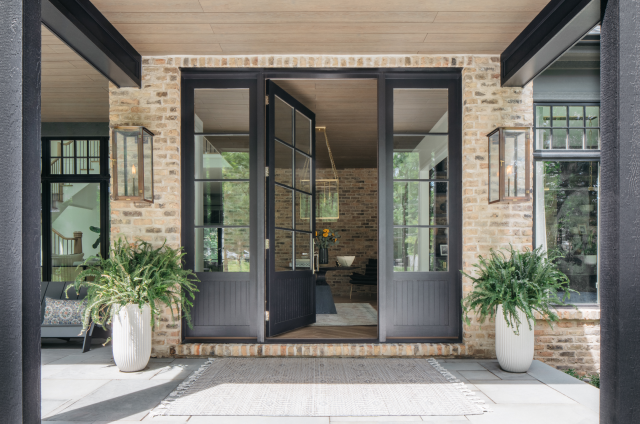 9 Lite Glass French Door (French/Double Doors) by Designer Doors