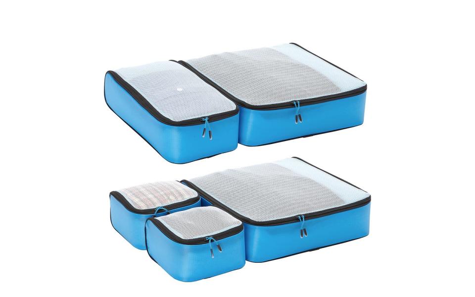 3. eBags Ultralight Packing Cubes- Five-Piece Set