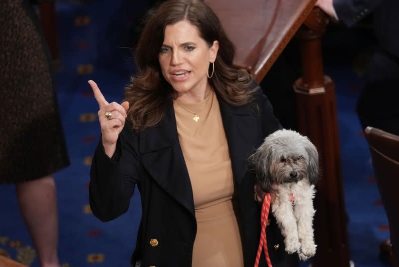 Rep. Nancy Mace, R-S.C., presides over a remapped House district that Democrats claim was gerrymandered following the 2020 U.S. census. Photo by Pat Benic/UPI